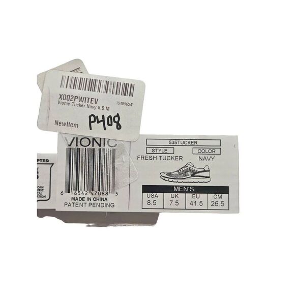 VIONIC ladies Tucker sneakers Nwb - Picture 3 of 10